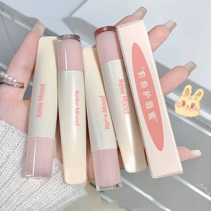 Lip Essence Jelly Water Lip Gloss Clear Light Hydrating Lip Tint Mirror Glossy Lip Glaze Tube Moist Lip Stick Lip Care Cosmetics