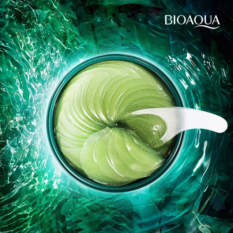 120Pcs BIOAQUA Gold Eye Mask anti Dark Circles Eye Bags Anti-Wrinkle Moisturizing Crystal Collagen Eye Patches Eyes Skin Care