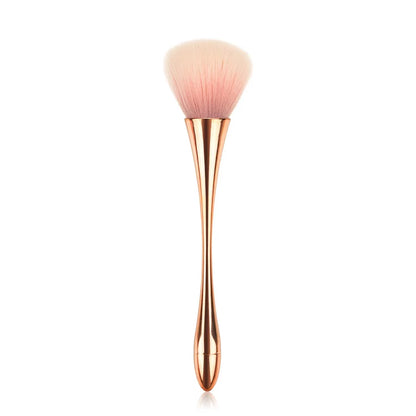 Rose Gold Powder Blush Brush Professional Make up Brush Large Cosmetic Face Cont Cosmetic Face Cont Brocha Colorete Make up Tool