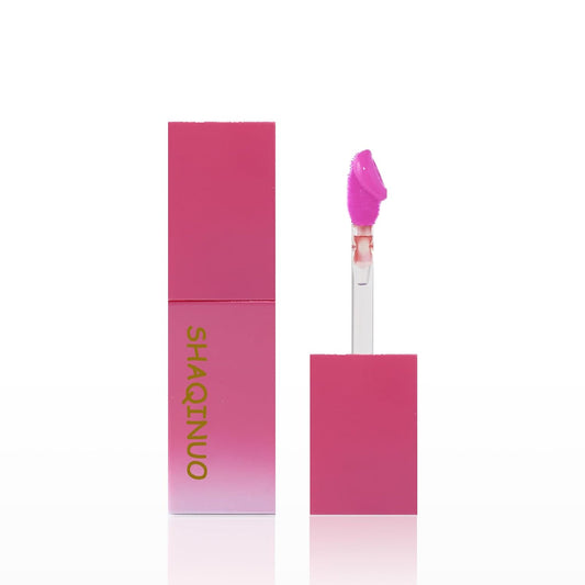 Dewy Water Glow Lip Tint，Moisturizing Mirror Lip Glaze，Korean Tinted Water Light Lip Gloss，High Pigmented Long Lasting Waterproof Lipstick Mirror Water Gloss Lip Glaze(11#)