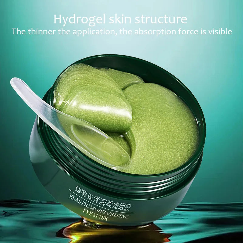 120Pcs BIOAQUA Gold Eye Mask anti Dark Circles Eye Bags Anti-Wrinkle Moisturizing Crystal Collagen Eye Patches Eyes Skin Care